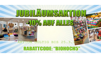 Jubiläum - 5 Jahre Biostoffe.at