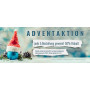 Adventaktion: jede 5. Bestellung gewinnt 50% Rabatt