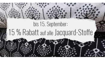 Was sind Jacquard-Stoffe? Jetzt -15% Kennenlernaktion!