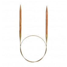 addiNature Olive Wood Rundstricknadel 60 cm