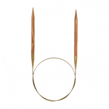 addiNature Olive Wood Rundstricknadel 60 cm