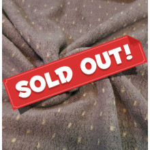 Reststück 100 cm Teddy-Plüsch Plushy Dots griglio londra