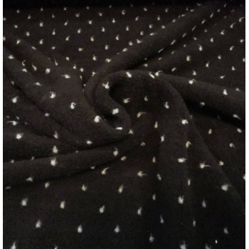 Teddy-Plüsch Plushy Dots schwarz