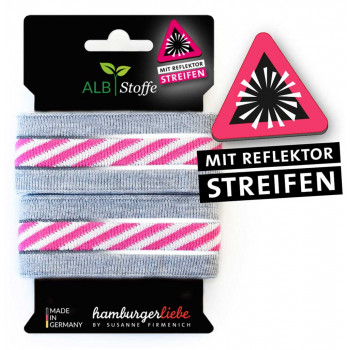 Strickband Stripe Me REFLECTOR Col. 1