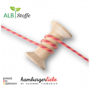 Flechtkordel Twist Me Slim pink