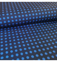 Canvas Dots by Dots dunkelblau