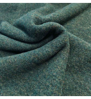 Merino-Wollfleece tannengrün meliert
