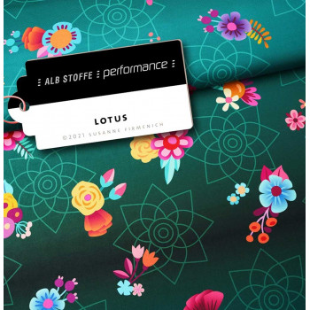 Performance Activewear Jersey Lotus grün