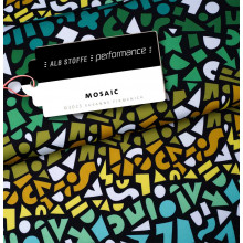 Performance Activewear Jersey Mosaic grün
