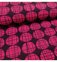 Sommersweat Circles pink
