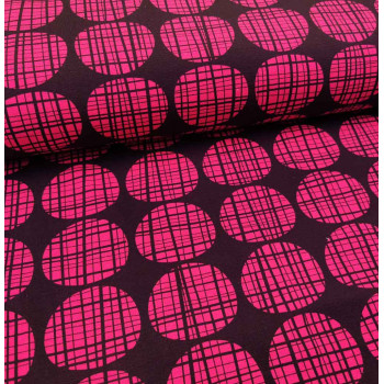 Sommersweat Circles pink
