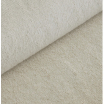 Teddy-Plüsch naturweiß