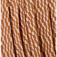 Feiner Viskose-Webstoff Domino ochre