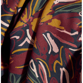 Feiner Viskose-Twill Hilma rust