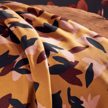 Feiner Viskose-Webstoff Seraphine ochre