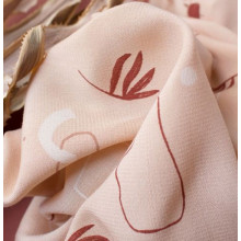Feiner Viskose-Webstoff Sandstorm blush
