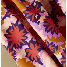 Feiner Viskose-Webstoff Waterlily maple