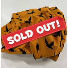Reststück 36 cm Jersey Winter Crow burnt ochre