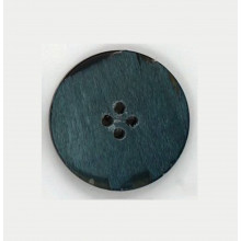 Recycling-Knopf trüffel/blau 23 mm