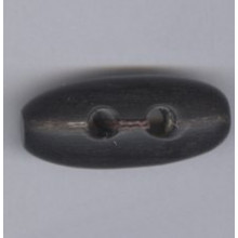 Knebel aus Wasserbüffelhorn schwarz