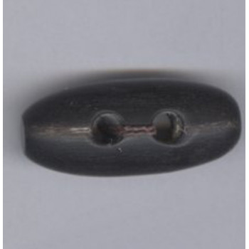 Knebel aus Wasserbüffelhorn schwarz