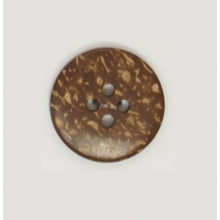 Kokosnuss-Knopf 18 mm