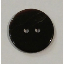 Perlmutter-Knopf Black Pen 30 mm