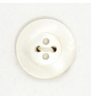 Perlmutter-Knopf naturweiß 11 mm
