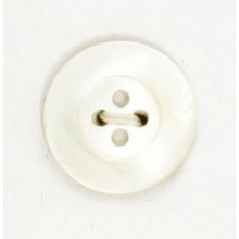 Perlmutter-Knopf naturweiß 11 mm