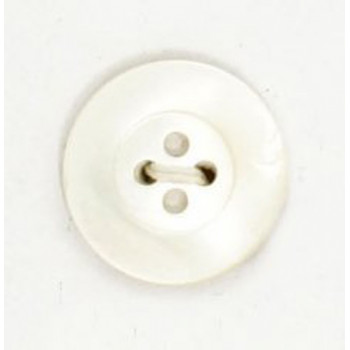 Perlmutter-Knopf naturweiß 11 mm