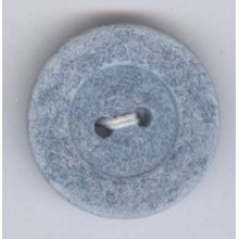Recycling-Knopf blau 20 mm