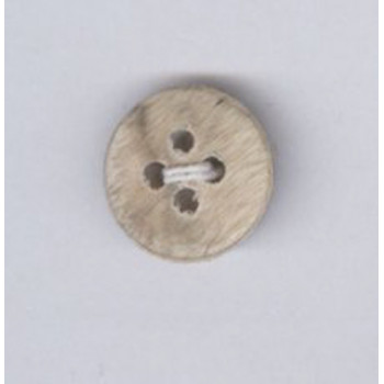 Recycling-Knopf natur 11 mm