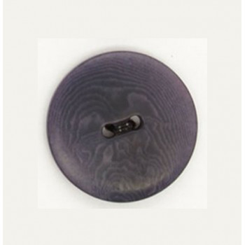 Knopf Steinnuss jeansblau 23 mm