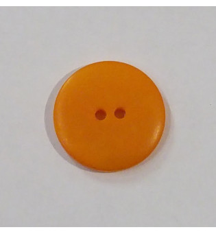 Knopf Steinnuss orange 23 mm