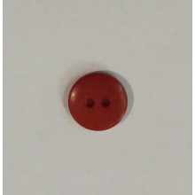 Knopf Steinnuss rot 12 mm