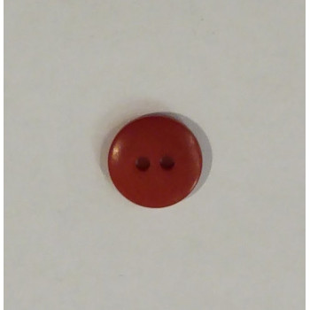 Knopf Steinnuss rot 12 mm