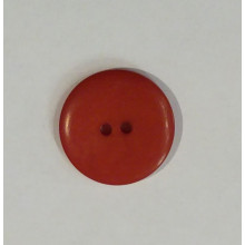 Knopf Steinnuss rot 18 mm