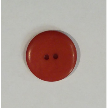 Knopf Steinnuss rot 18 mm