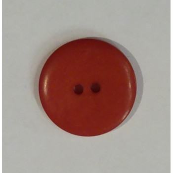 Knopf Steinnuss rot 23 mm
