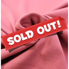 Reststück 44 cm Bündchen breit mesa rose