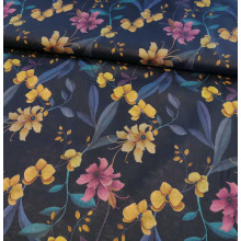 Voile Night Orchid