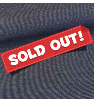 Reststück 47 cm Jeansjersey denim blue