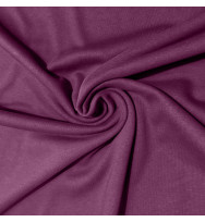 Reststück 44 cm Kuschelsweat purple passion
