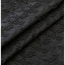 Applikationsspitze Mimosa schwarz