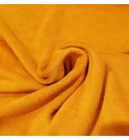 Reststück 41 cm Strickfrottee sudan brown