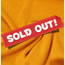 Reststück 41 cm Strickfrottee sudan brown