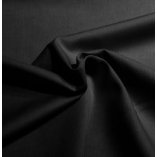 Reststück 22 cm Voile schwarz
