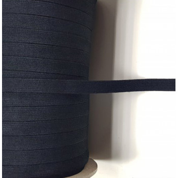 Einziehgummi 10 mm schwarz