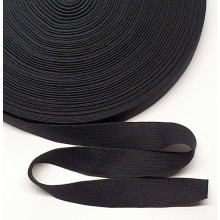 Einziehgummi 28 mm schwarz