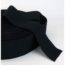 Einziehgummi 65 mm schwarz